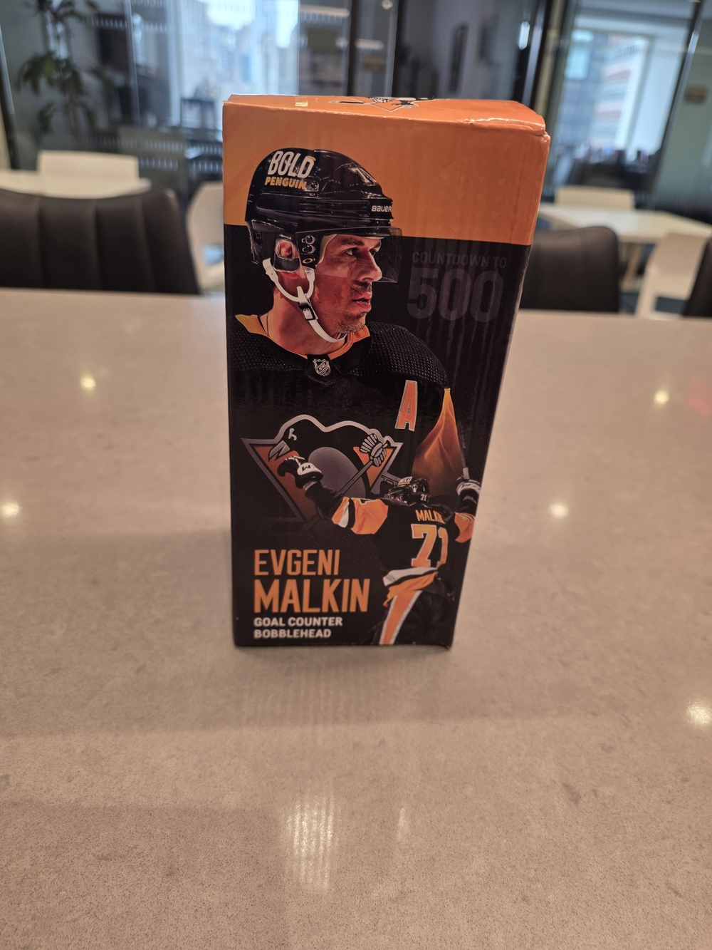 Evgeni Malkin Pittsburgh Penguins Goal Counter Bobblehead